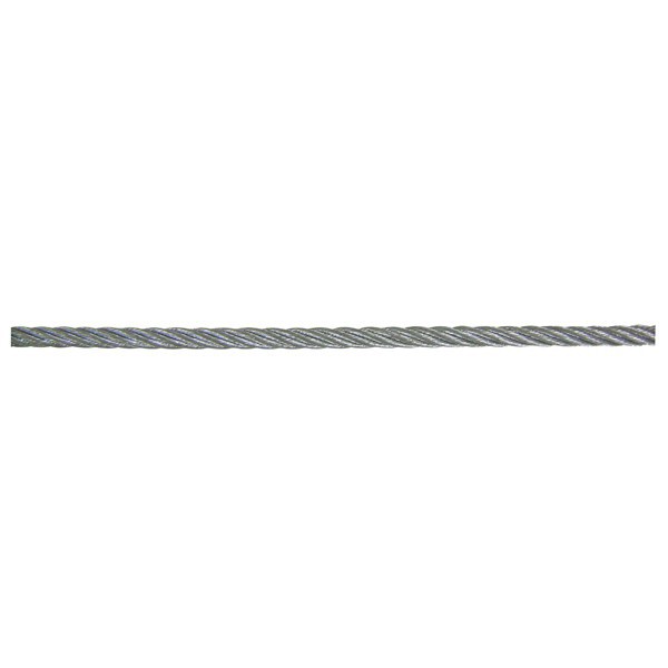 2 Cables acier galva Ø 3 mm - long 3.0 m