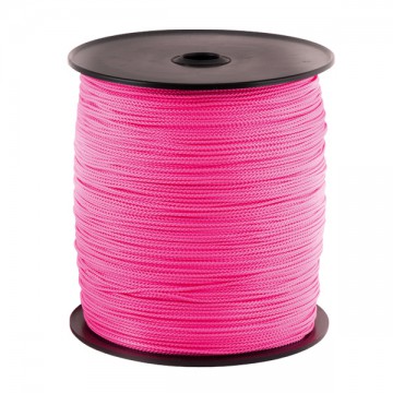 CORDAGE POLYPROPYLÈNE TRESSÉ FLUO (DRISSE) en bobine