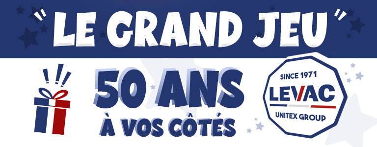 Gran jeu 50 ans levac - Participez à la loterie